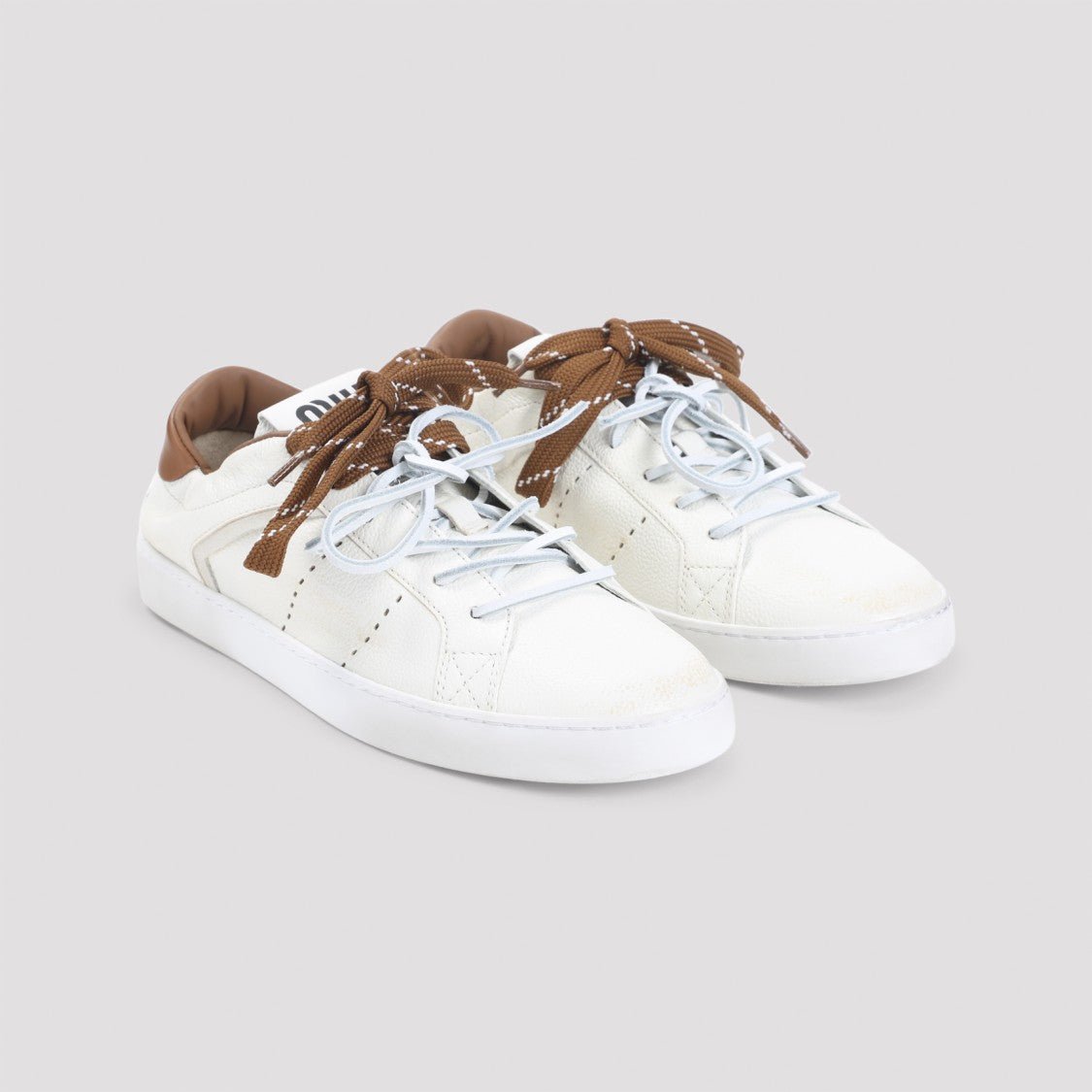 Miu Miu Calf Leather Sneakers