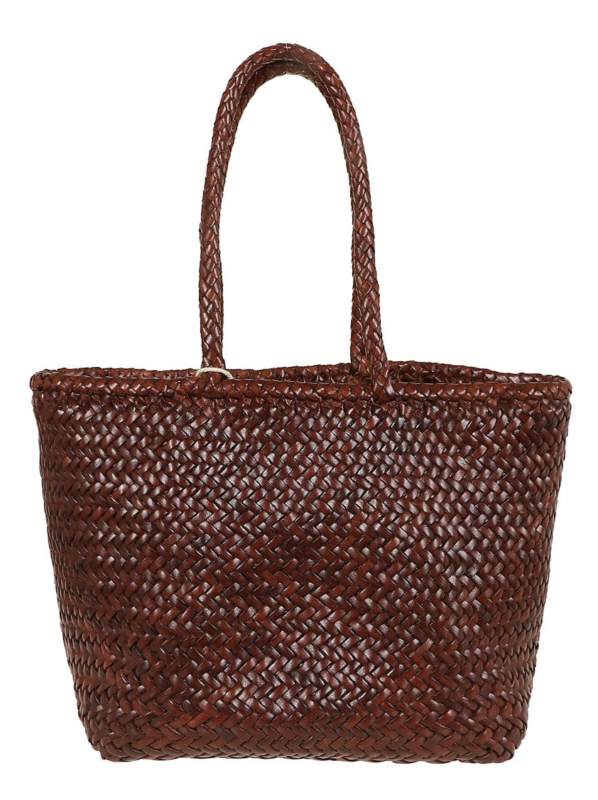 Dragon Hand-Woven Bucket Bag In Premium Buffalo Calfskin