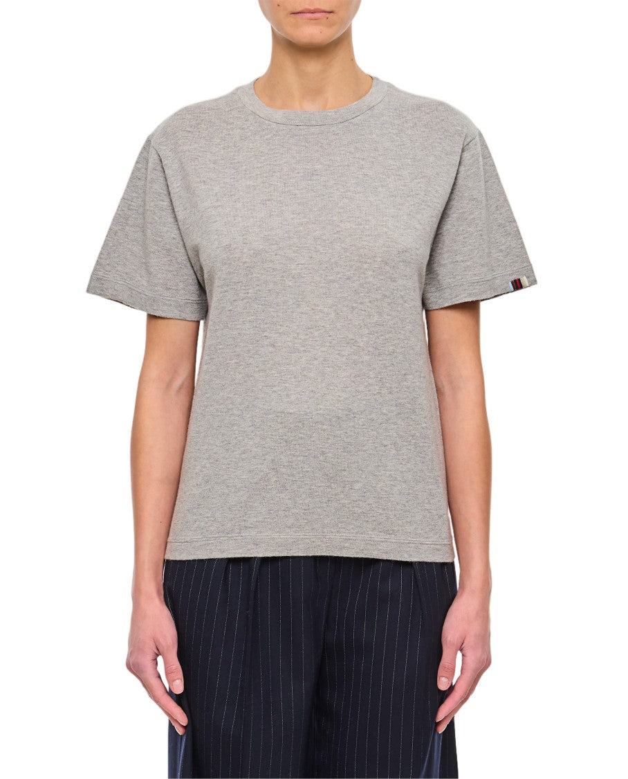 Extreme Cashmere Relaxed-Fit Short-Sleeved T-Shirt In Cotton-Cashmere Blend
