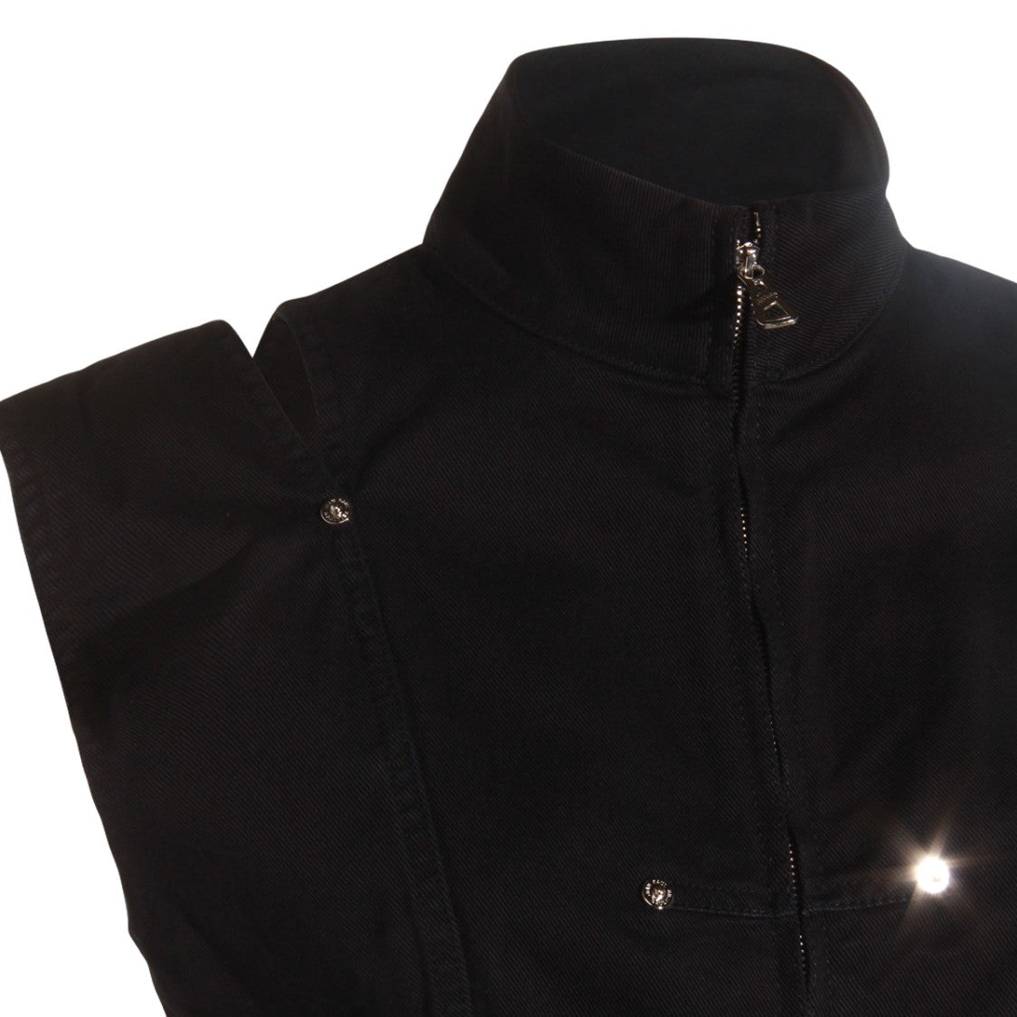 Jean Paul Gaultier Fitted Mini Dress With High Collar