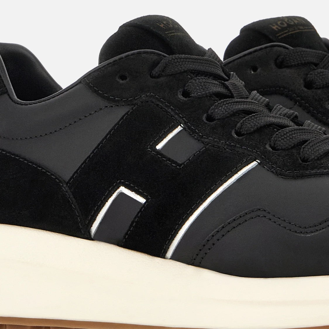 Hogan Lace-Up Shoes With Smooth
