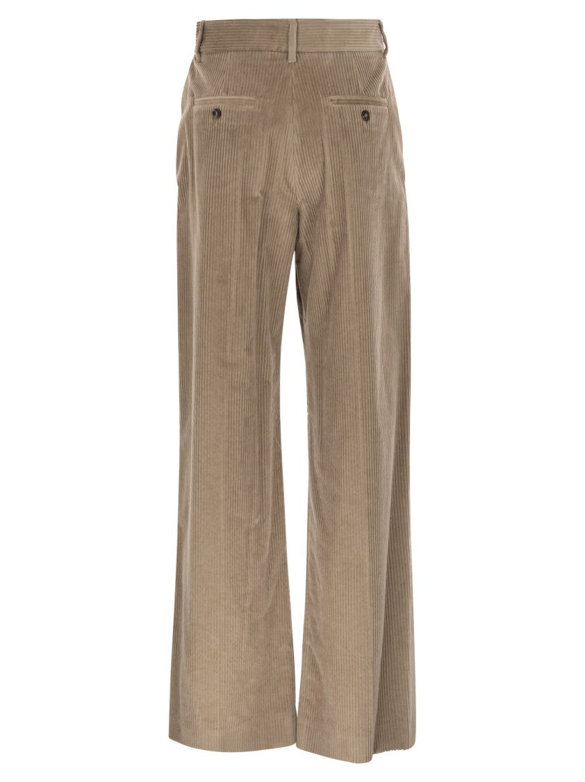 Max Mara Tania - Wide-Leg Corduroy Trousers