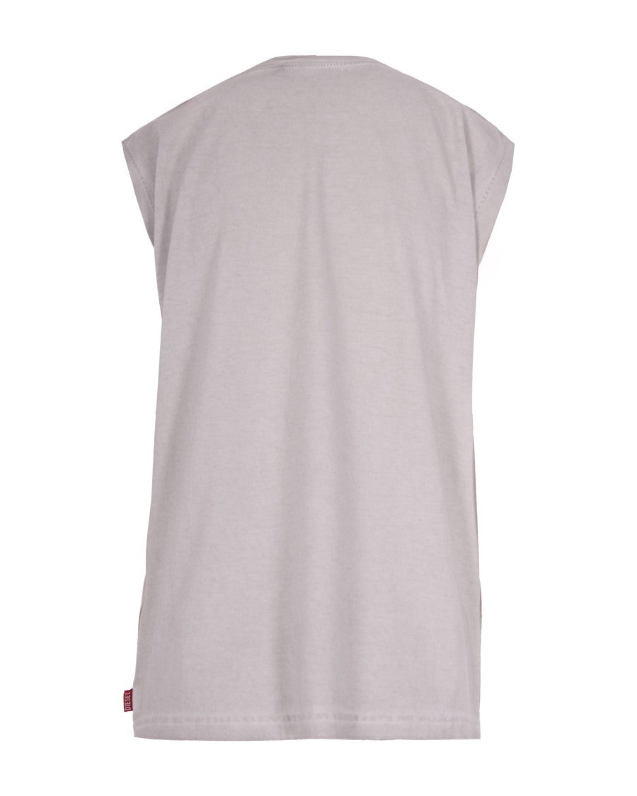 Diesel T-Embej T-Shirt In Light Gray