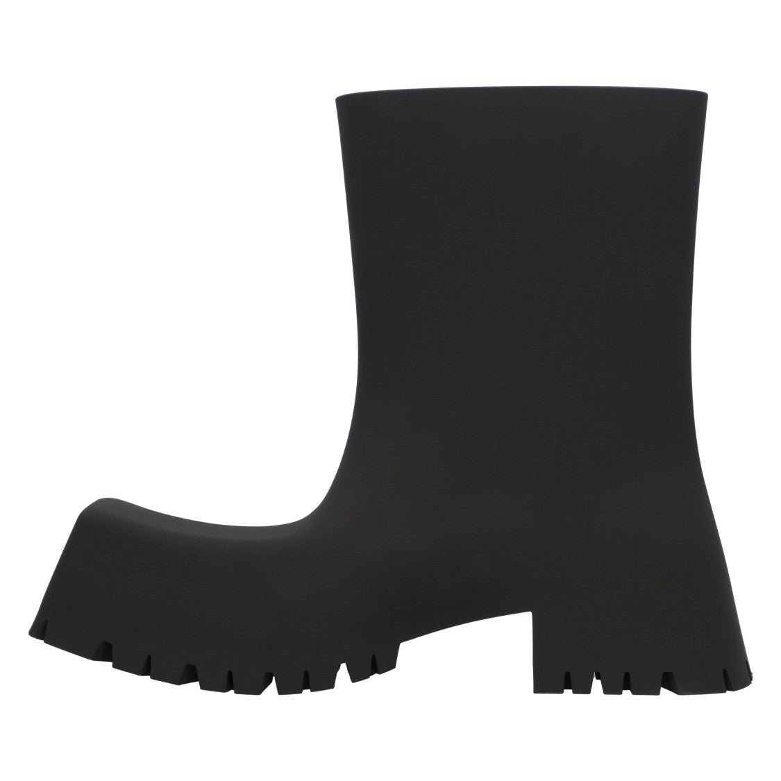 Balenciaga Trooper Rubber Boot Black