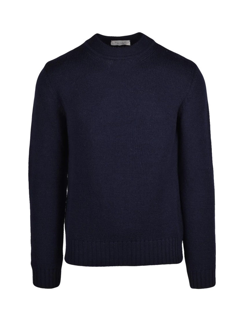 Wool & Co Crew Neck Sweater Crafted From 100% Merino Wool