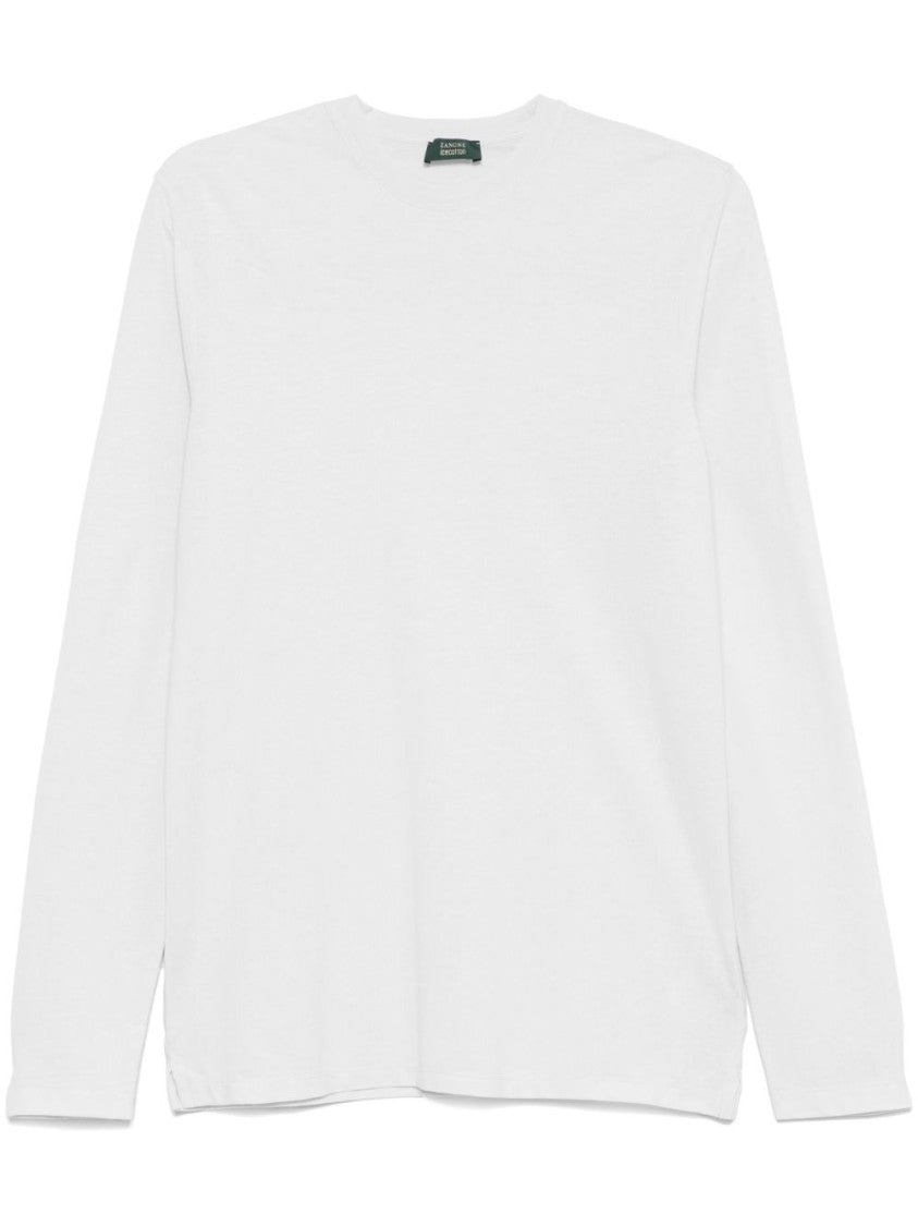 Zanone Classic Crew Neck Grey Sweater