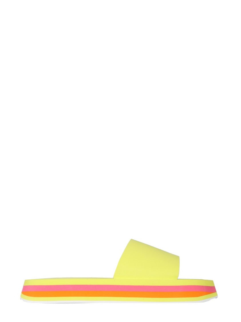 Msgm Slide Platform Sandals