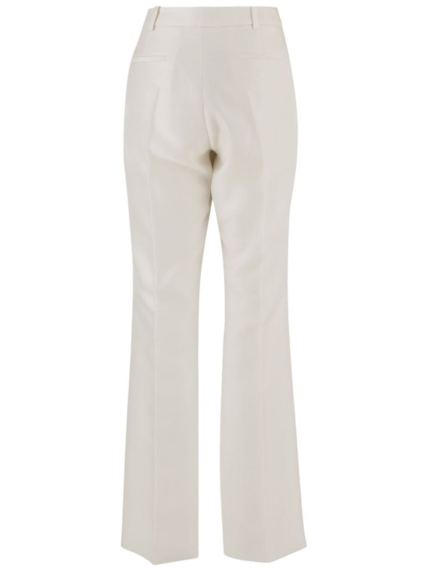 Balenciaga Tailored Slim-Fit Wool And Silk Pants
