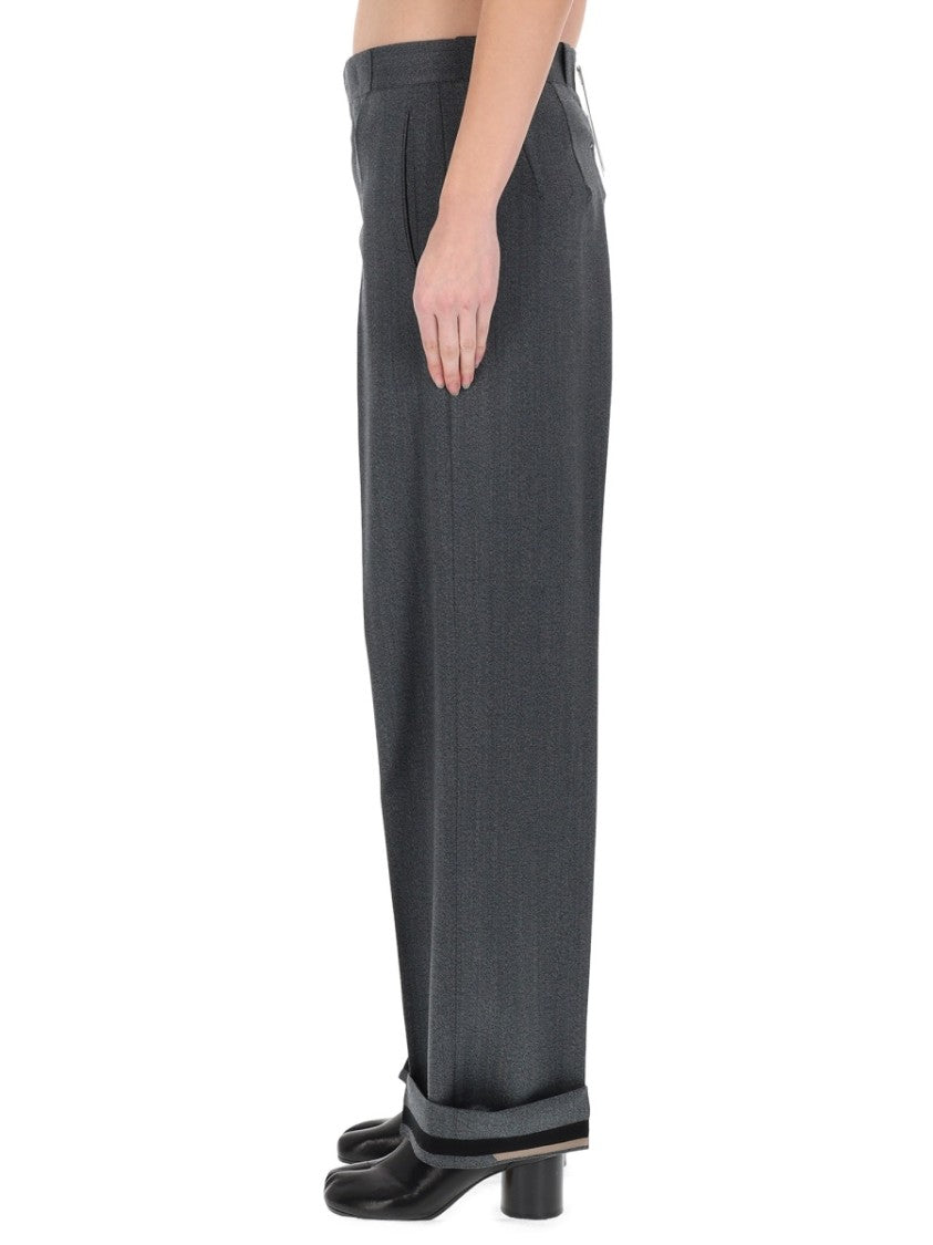 Maison Margiela Maison Margiela Pleated Tailored Pants