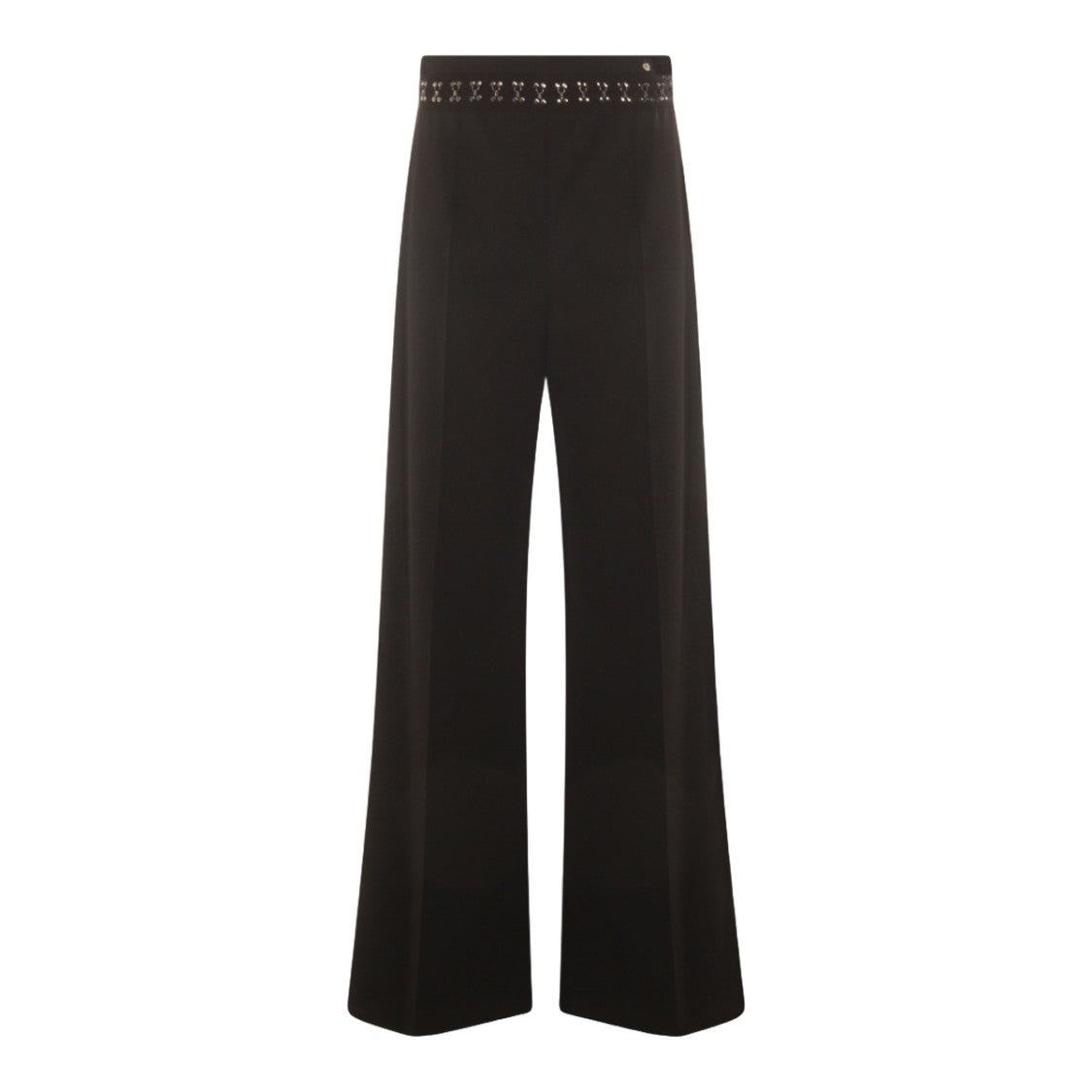 Nissa Wide-Leg Trousers With Decorative Waistband Detail