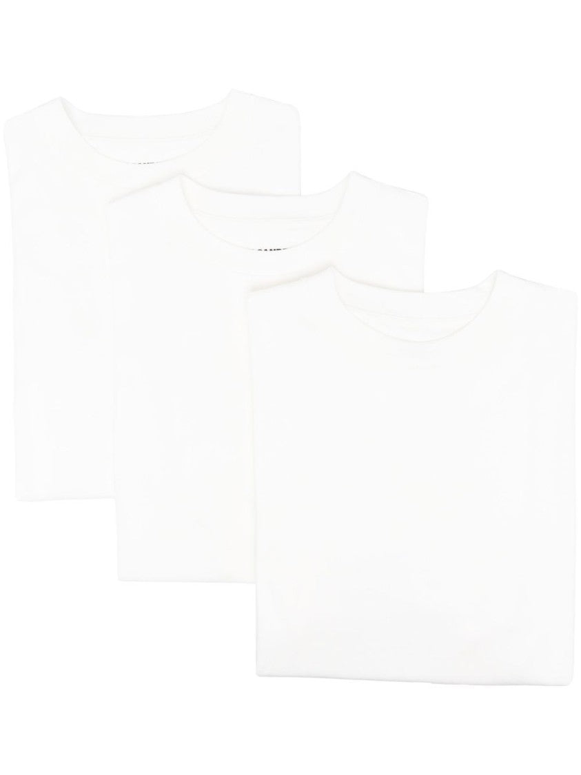 Jil Sander Organic Cotton Short Sleeve T-Shirt
