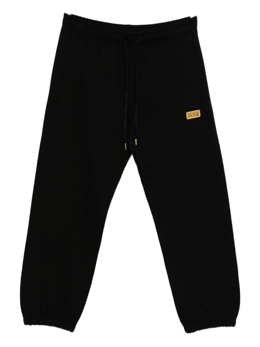Versace Jeans Couture Relaxed Fit Black Trousers