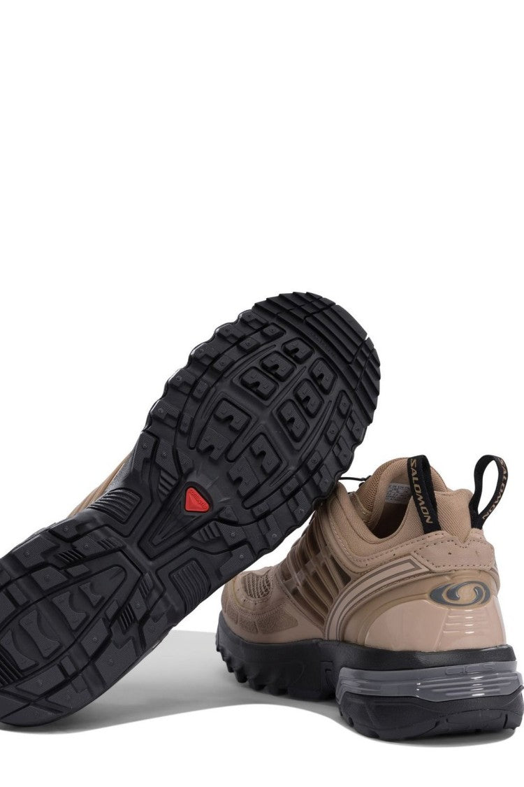 Salomon Textile-Upper Sneakers With Breathable Mesh And Toggle Lacing