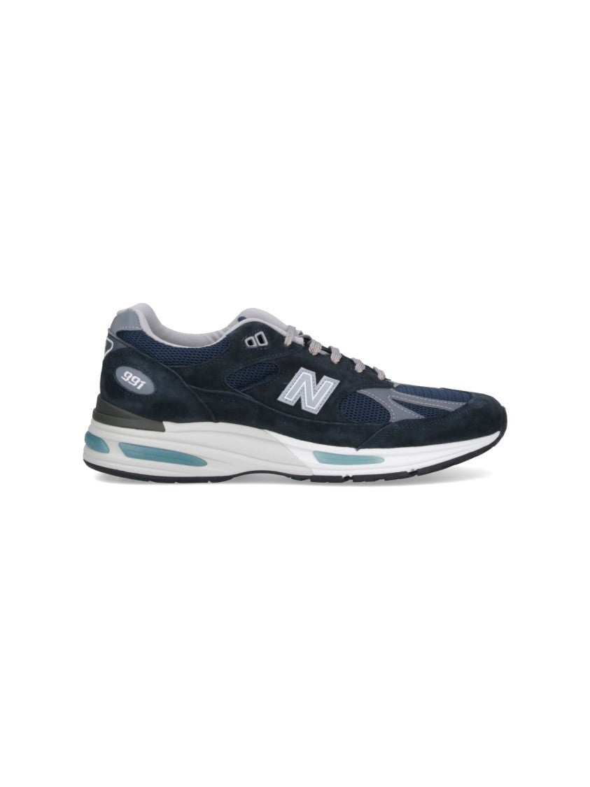 New Balance "Made In Uk 991V2" Sneakers – Blue