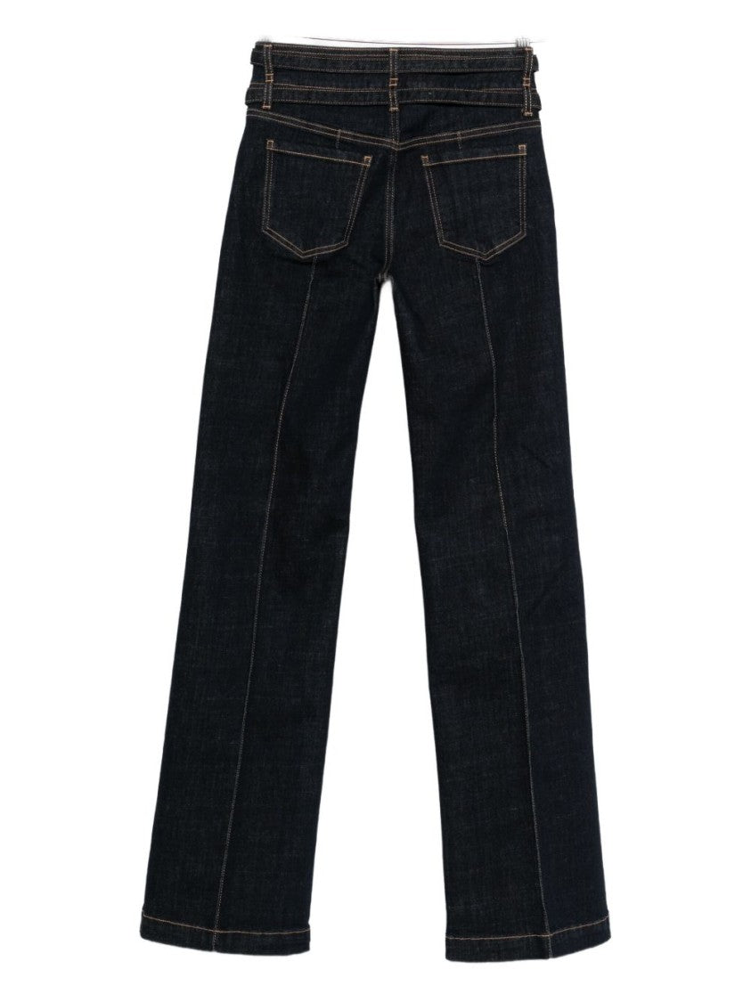 Blugirl Mid-Rise Straight-Leg Jeans