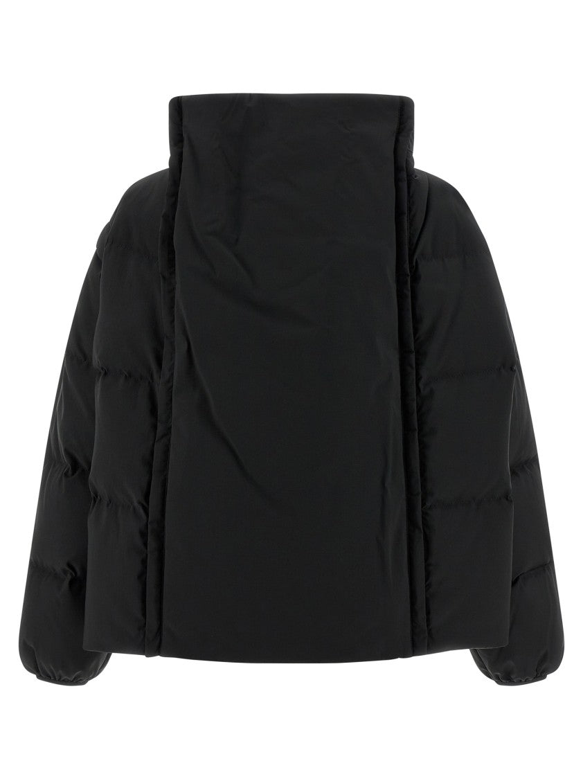 Mm6 By Maison Margiela 'Numeric Signature Mm6' Embroidery Down Jacket