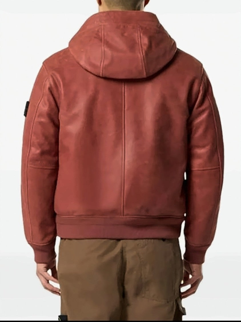 Stone Island Straight Brown Pants With Utility Pockets