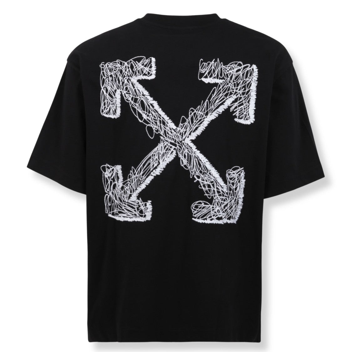 Off-White Scribble-Graphic Short-Sleeve T-Shirt