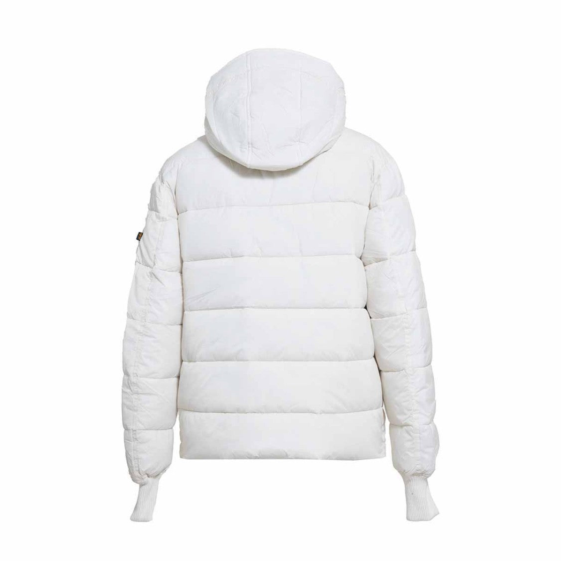 Alpha Industries Short White Puffer Jacket