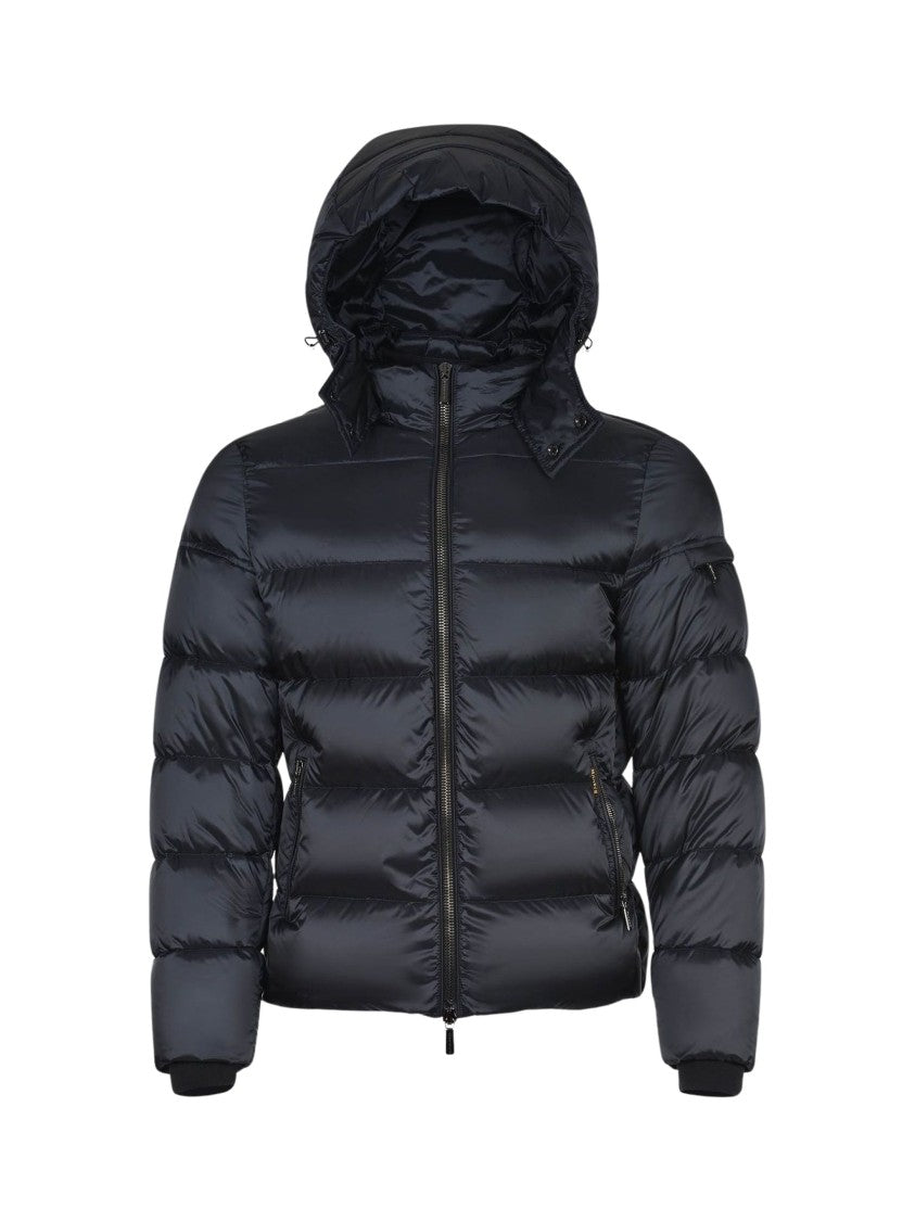 Moorer Brett Sh Glossy Hooded Quilted Puffer Jacket