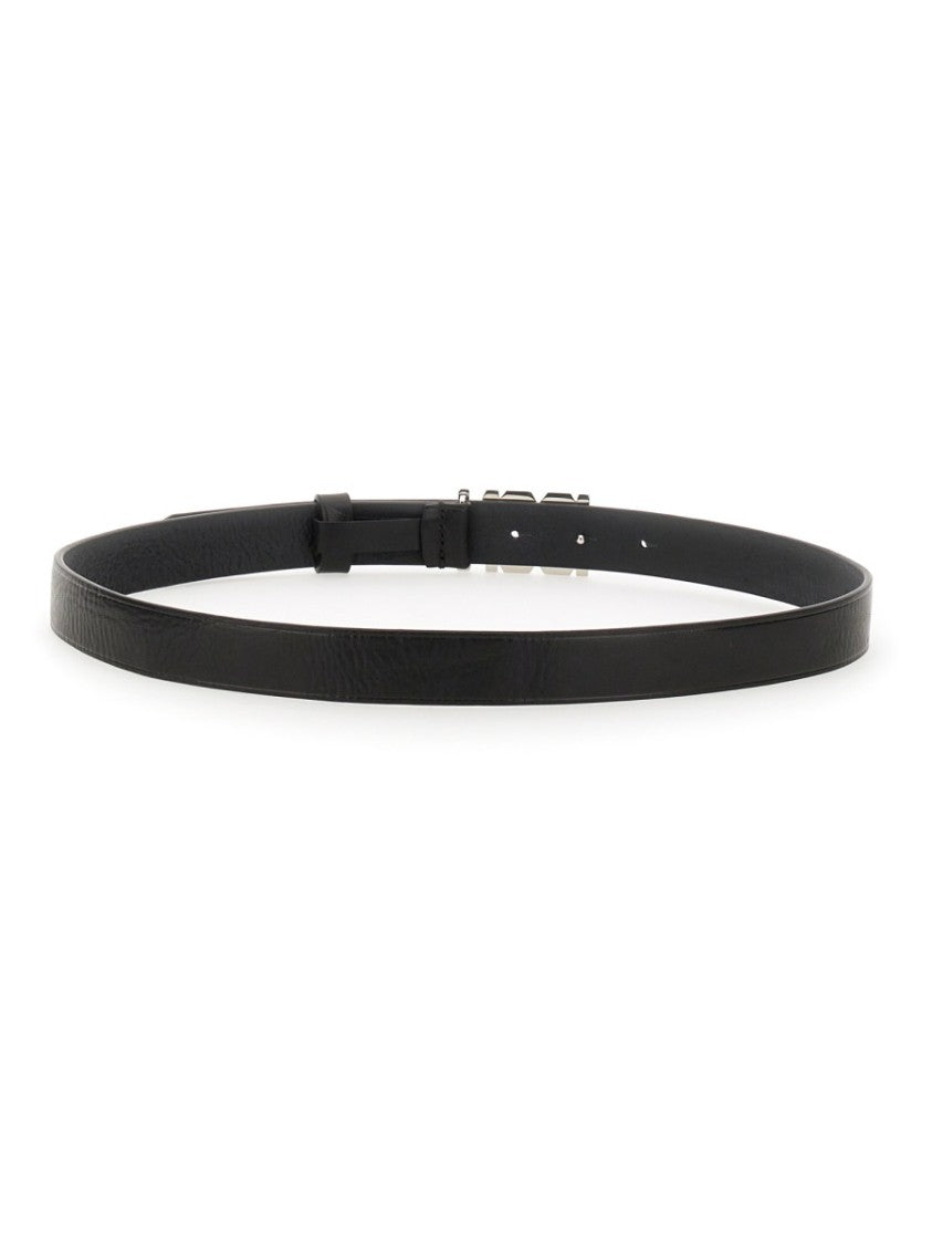 Dsquared2 Black Leather Belt