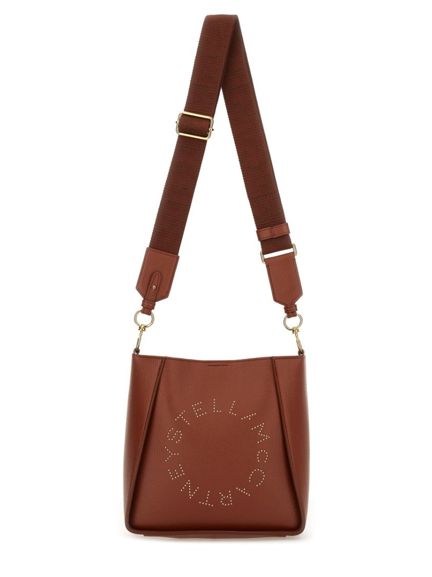 Stella Mccartney Shoulder Bag With Embossed Logo
