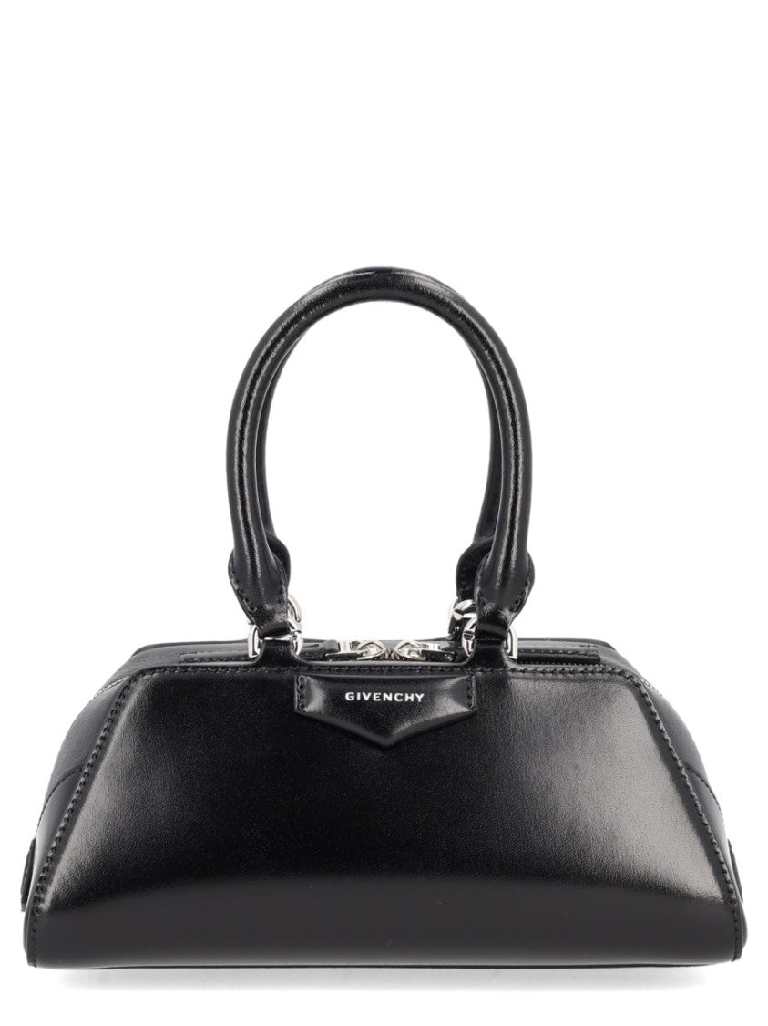 Givenchy Antigona East-West Elongated Mini Leather Handbag