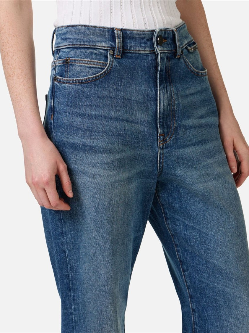 Iceberg Stone Wash New Flare Fit Jeans