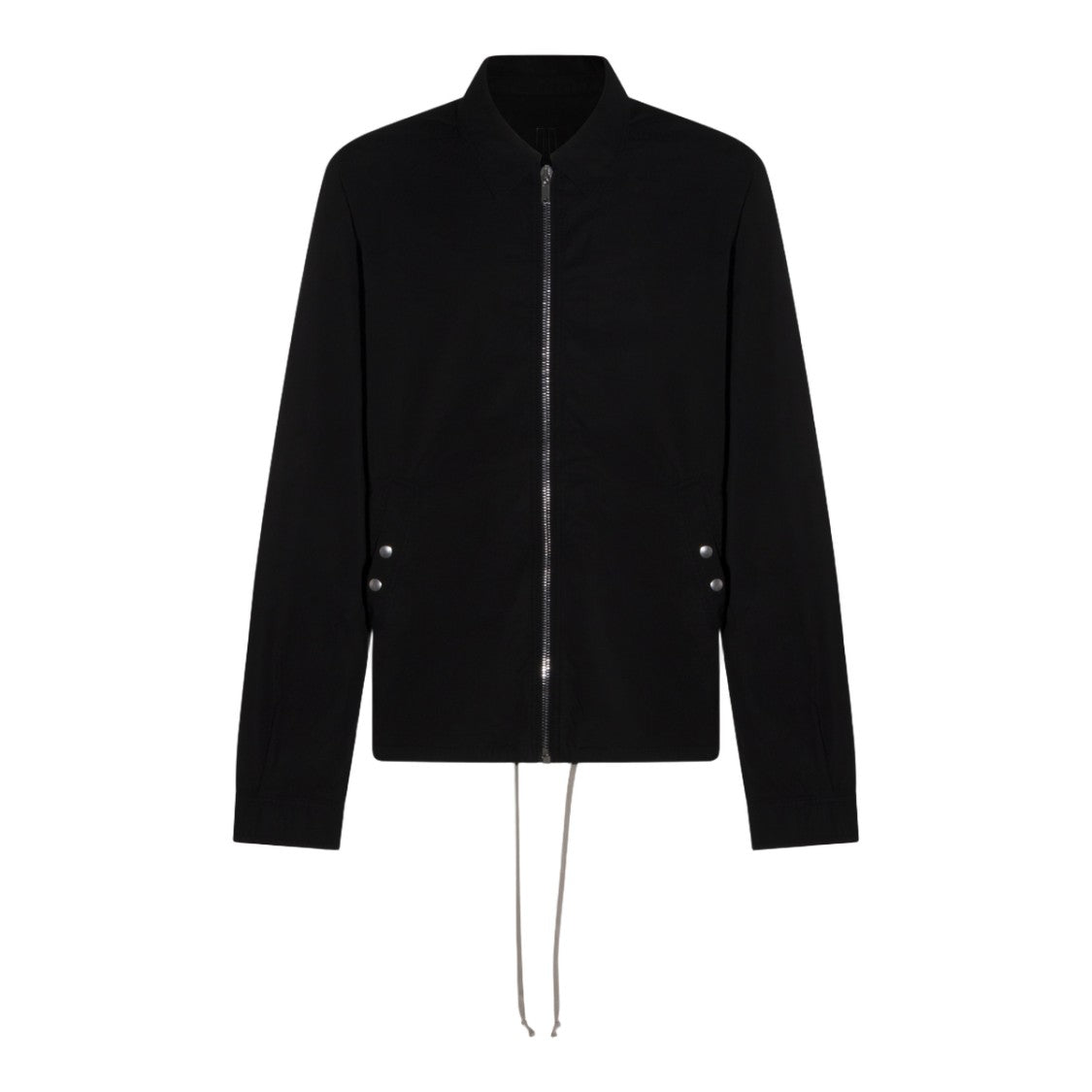 Drkshdw By Rick Owens Black Jacket With Front Zipper