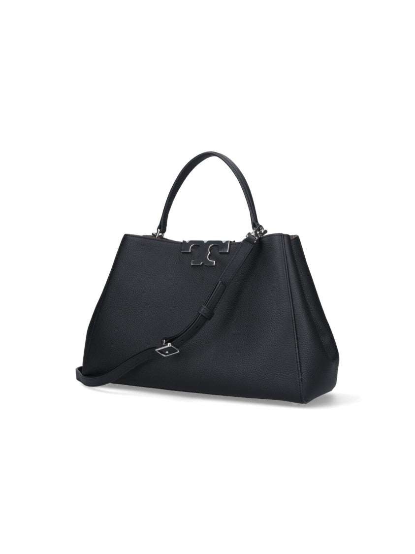 Tory Burch "Eleanor" Medium Bag – Black