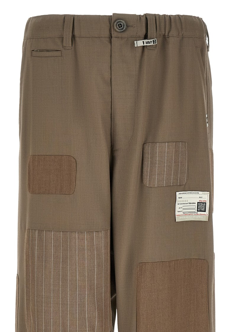 Maison Mihara Yasuhiro 'Repaired Wool' Pants