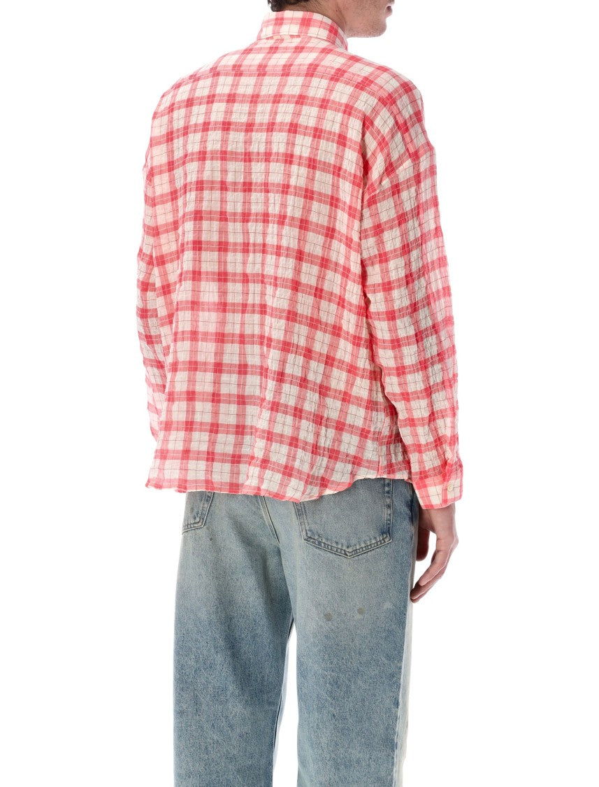 Sunflower Pink Stable Loose-Fit Shirt