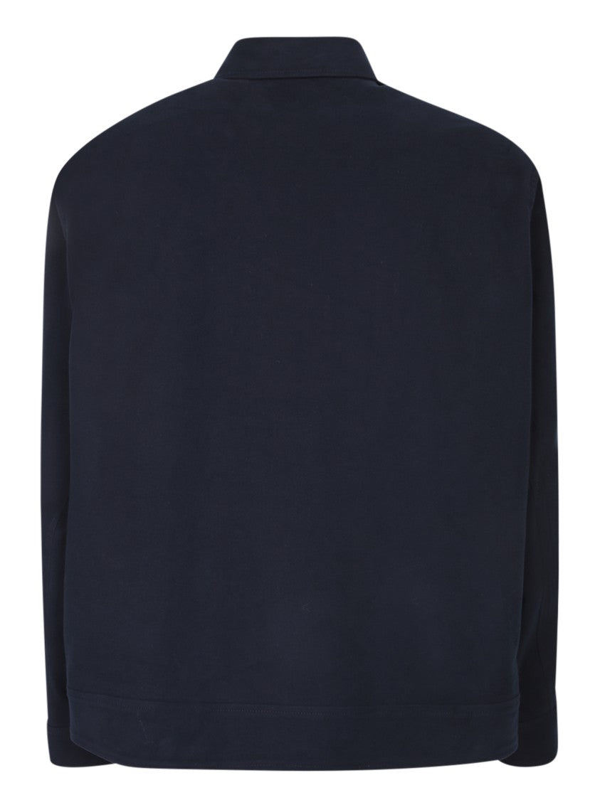 Lardini Sovracamicia Jacket With Classic Design And Fabric Finish