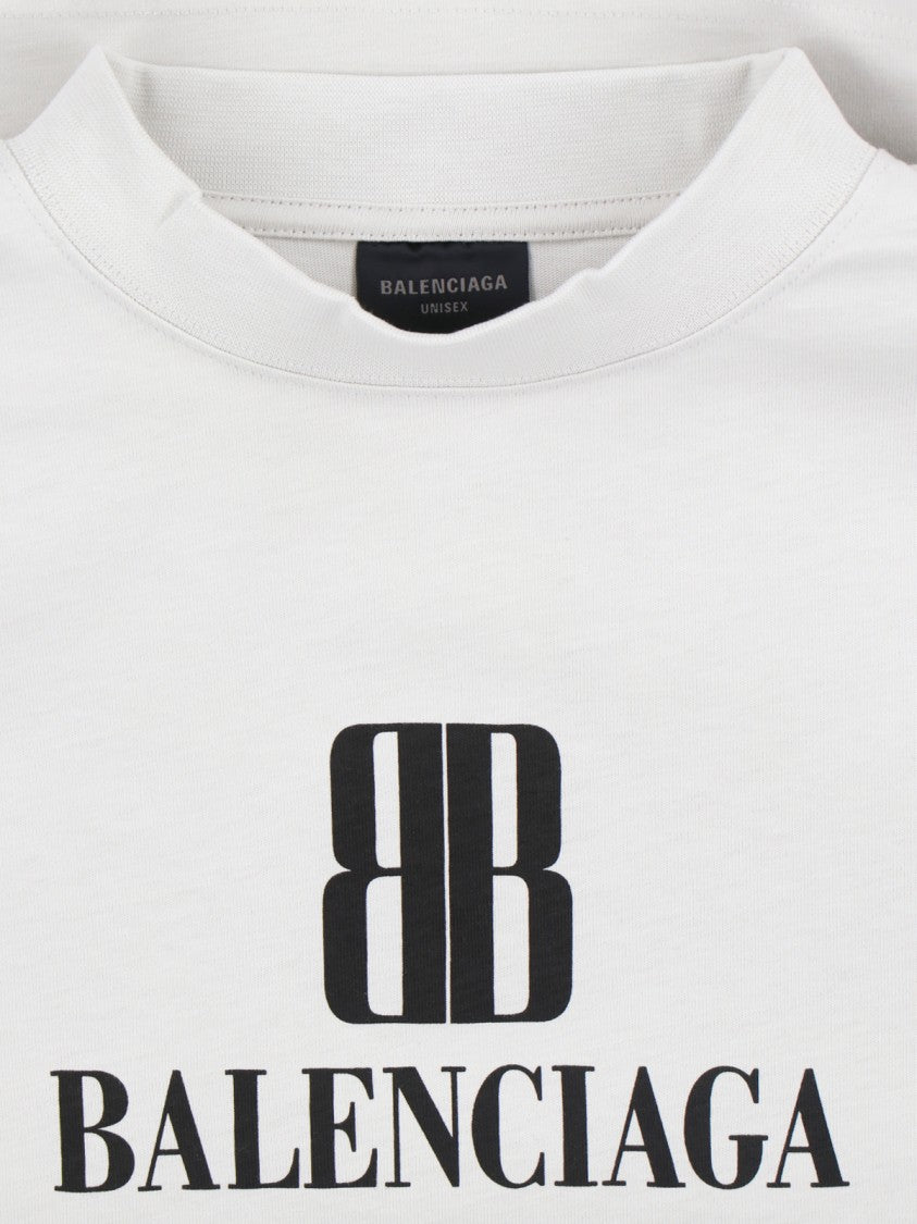 Balenciaga Logo T-Shirt – White