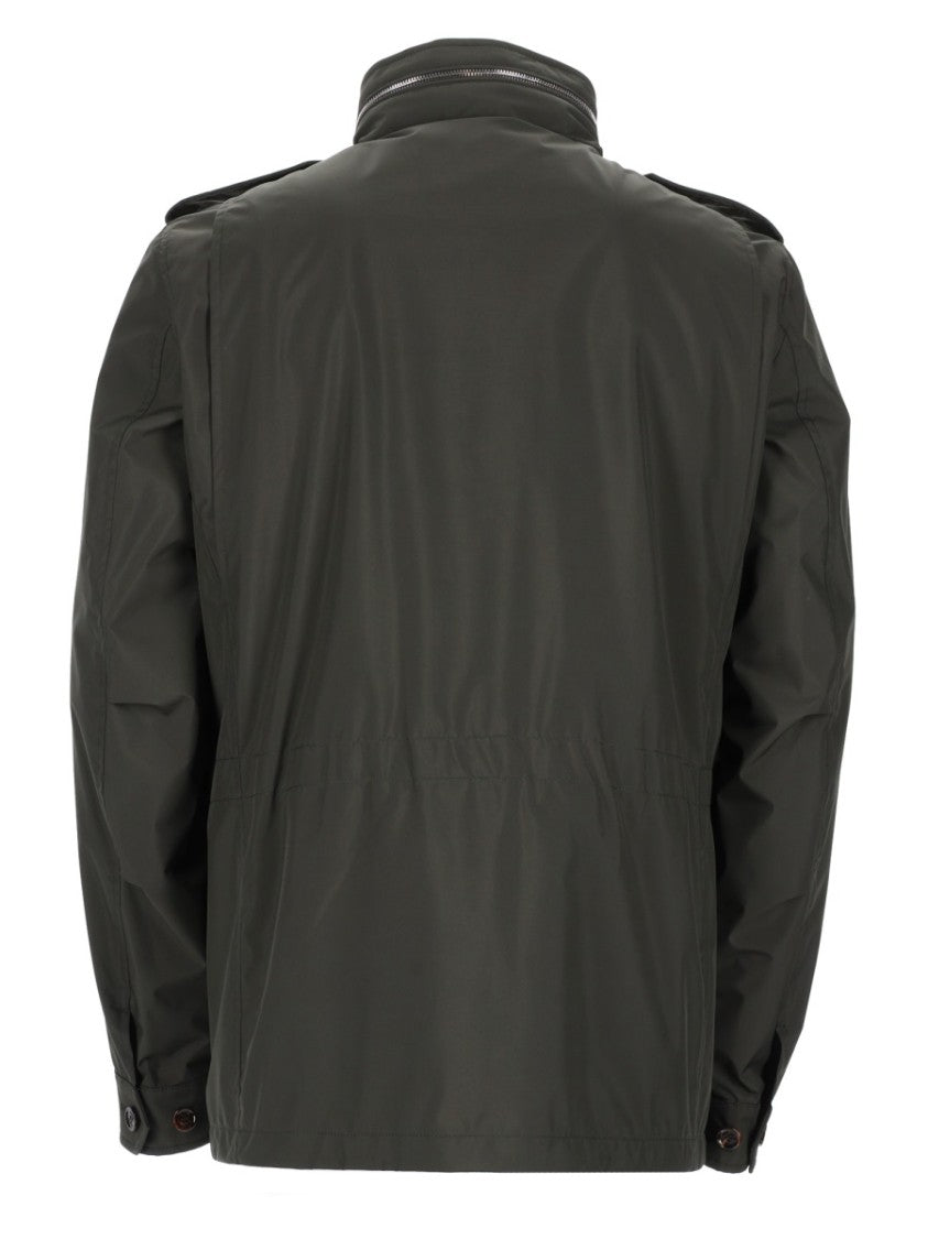 Moorer Denver-Stp High Collar Multi Pockets Jacket