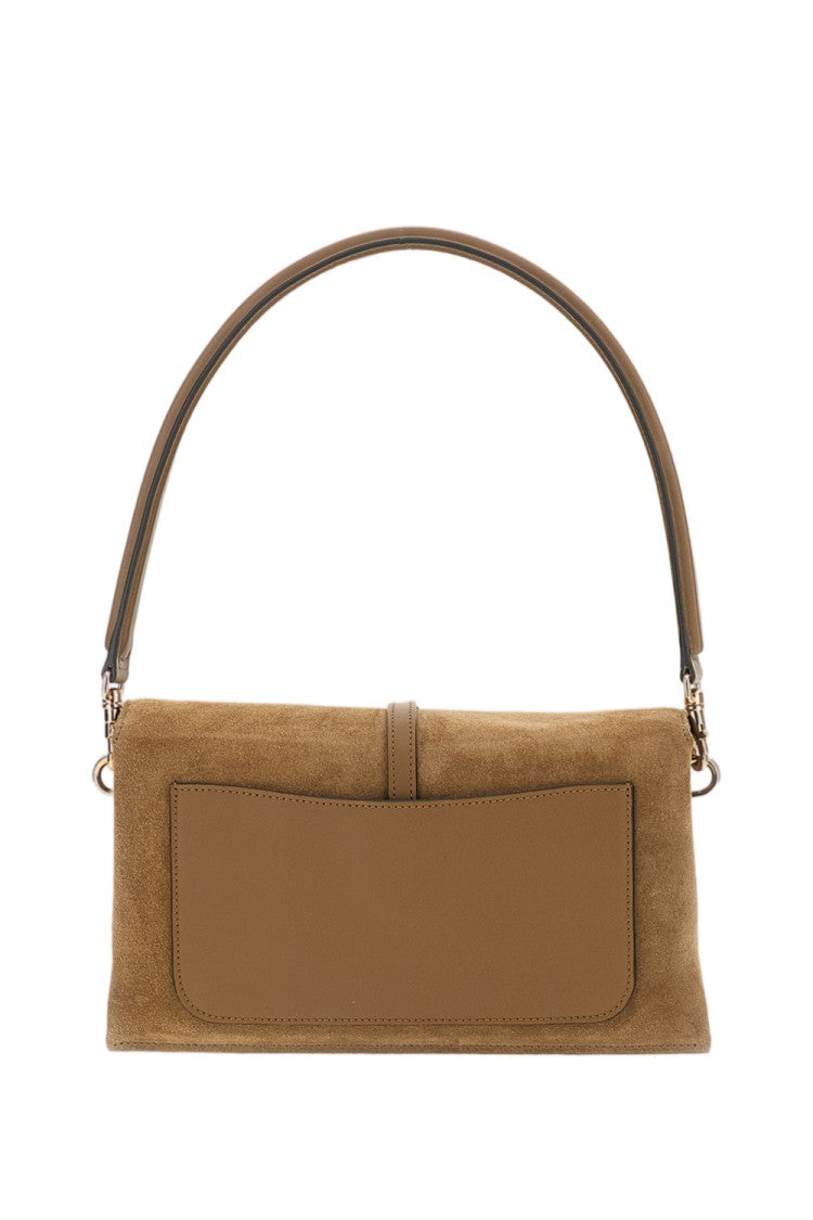 Tod's Beige Suede Mini Handbag