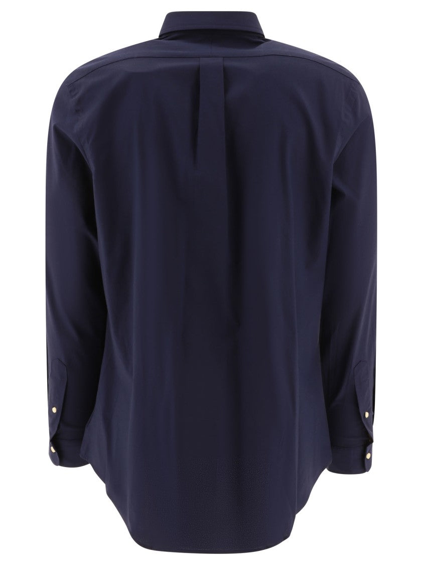Polo Ralph Lauren Slim-Fit Stretch Poplin Shirt With Button-Down Collar