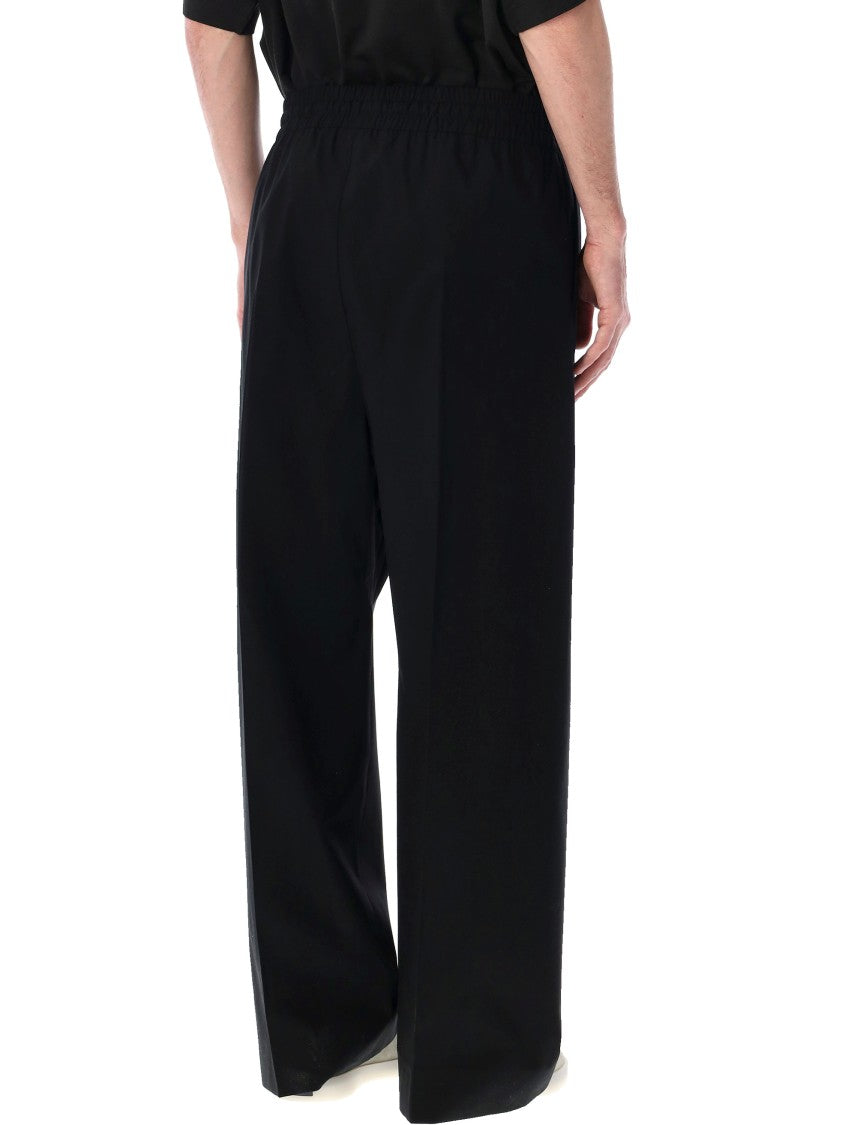 Fear Of God Wide Leg Drawstring Cotton Trousers