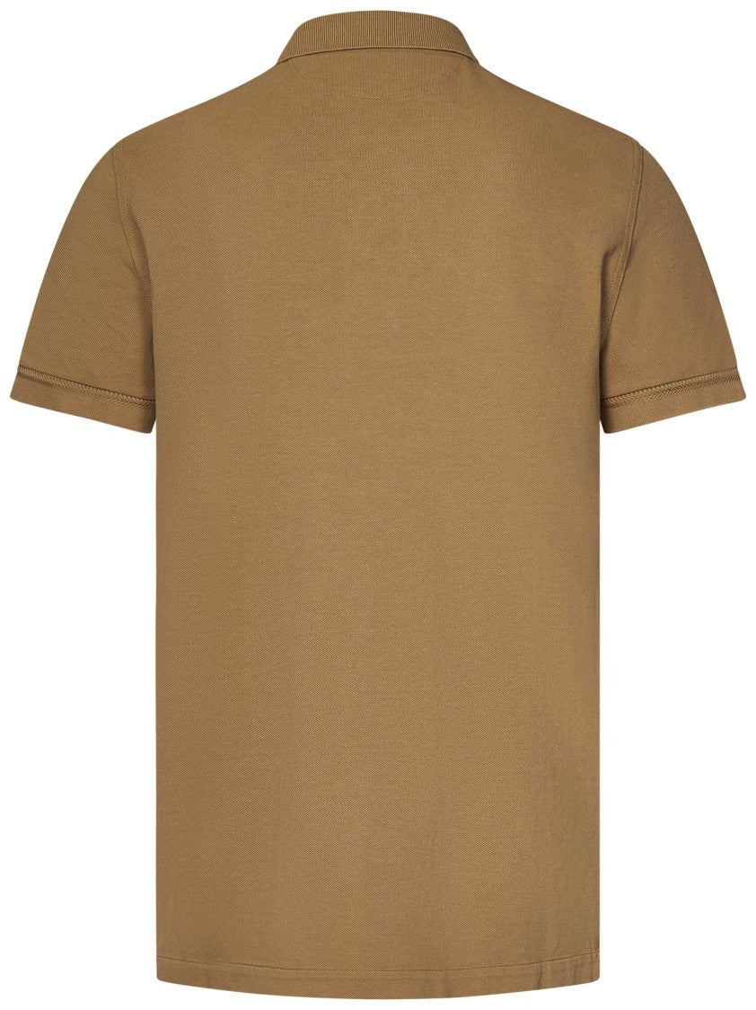 Tom Ford Short-Sleeved Beige Polo Shirt