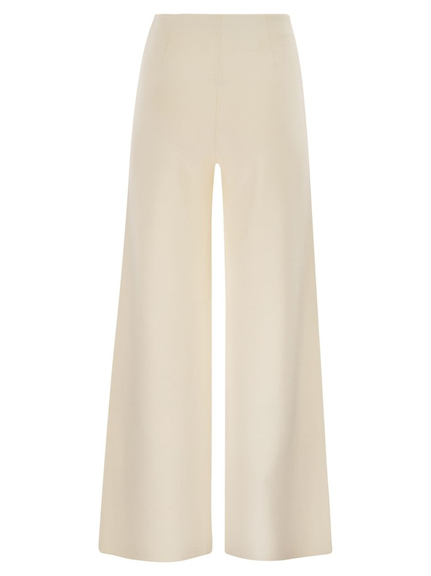 Max Mara Mxpstrillo - Viscose Crêpe Knit Trousers