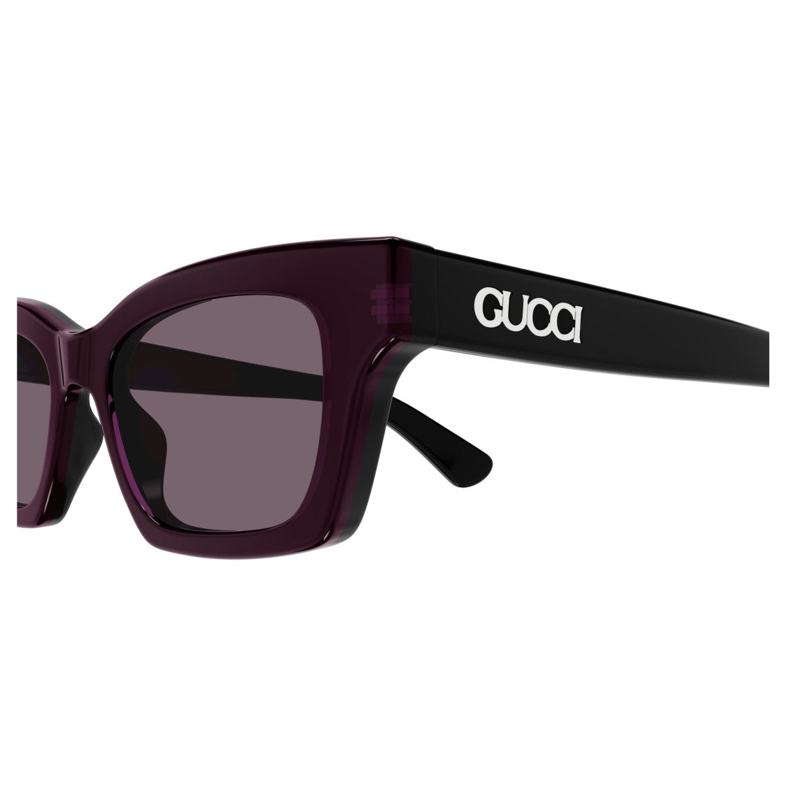 Gucci Gg1790s Bold Rectangular Sunglasses