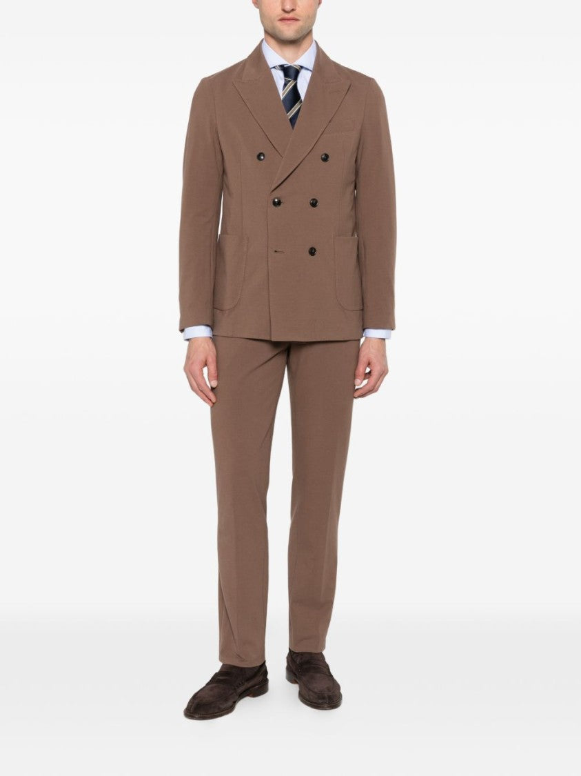 Circolo 1901 Straight-Leg Tailored Trousers With Concealed Fastening And Minimalist Design