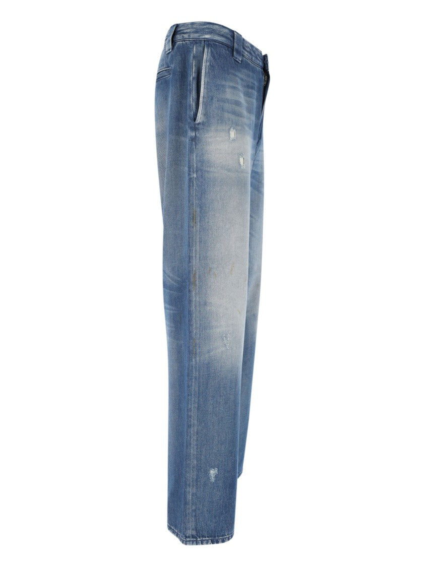 Golden Goose Wide-Legged Jeans – Light Blue