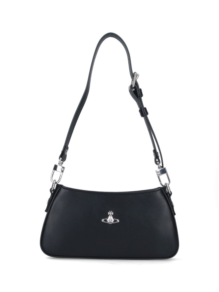 Vivienne Westwood Black Tasha Fabric Shoulder Bag