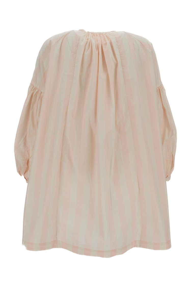 Casey & Casey Wide Long Striped Cotton Shirt