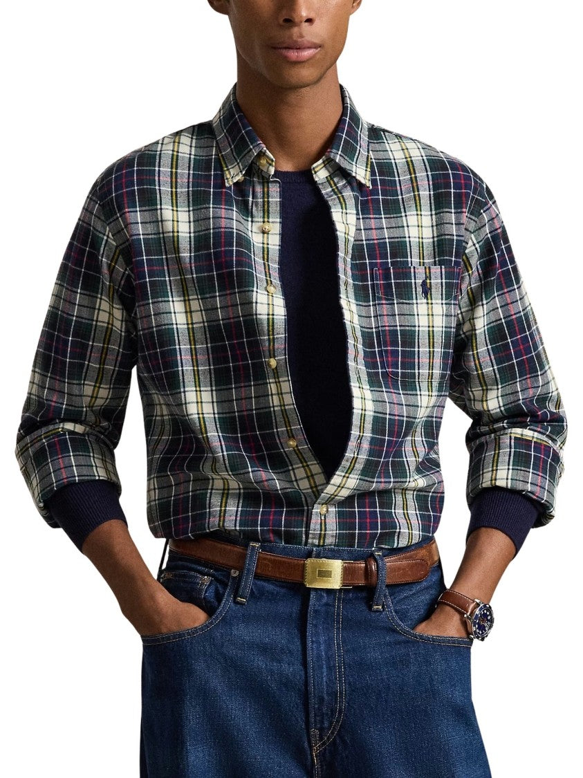Polo Ralph Lauren Classic Plaid Button-Down Sport Shirt