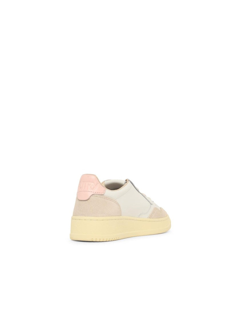 Autry White Leather Medalist Sneakers