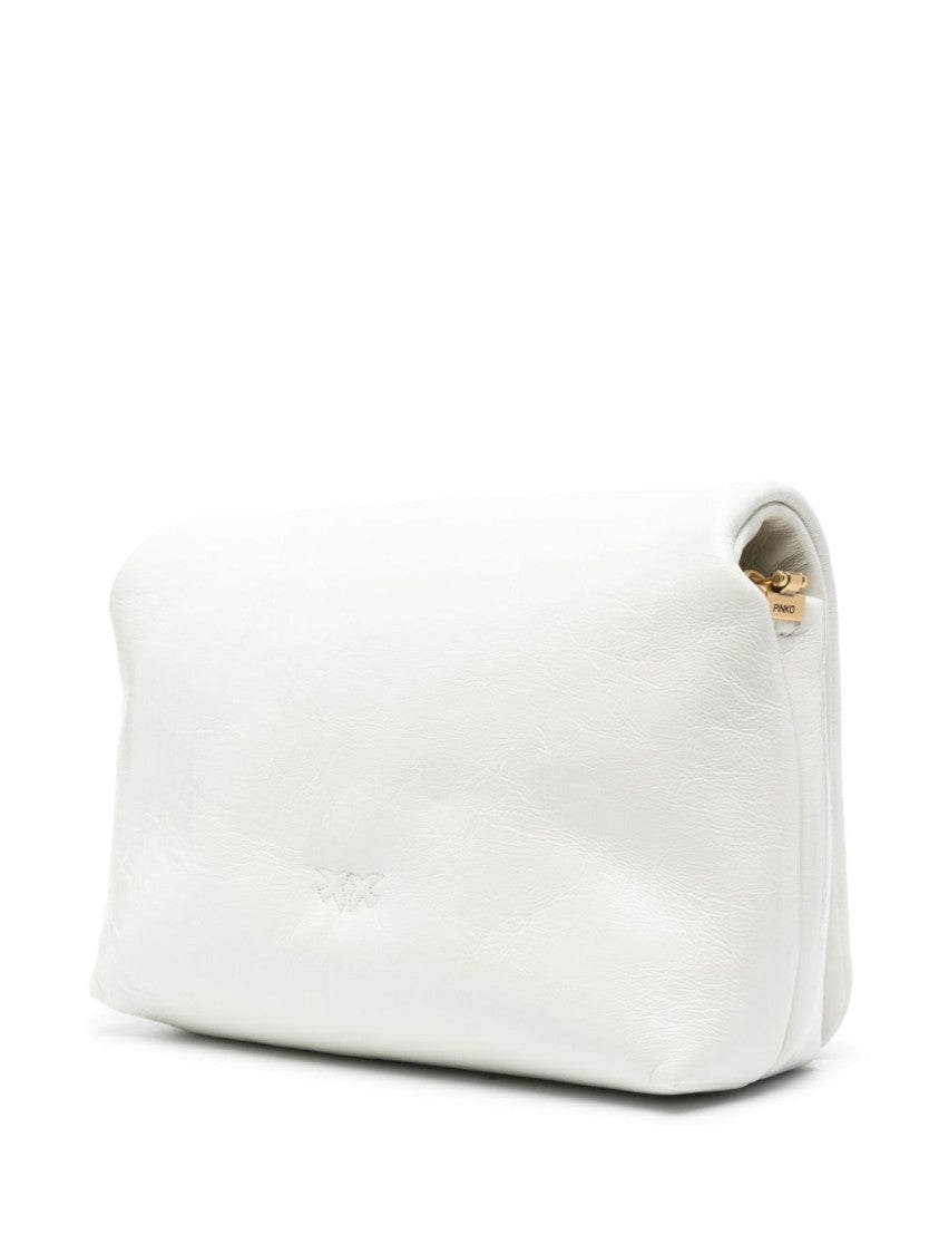 Pinko Love Leather Crossbody Bag