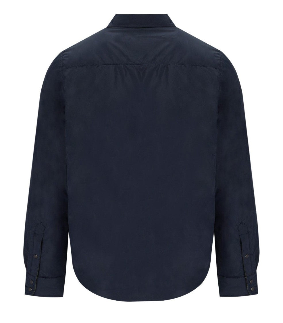 B-D Baggies Baltimora Blue And Green Reversible Overshirt