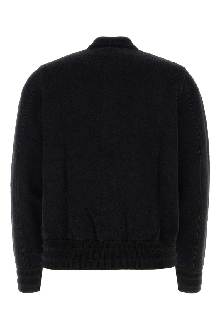 Givenchy Black Nylon Blend Bomber Jacket